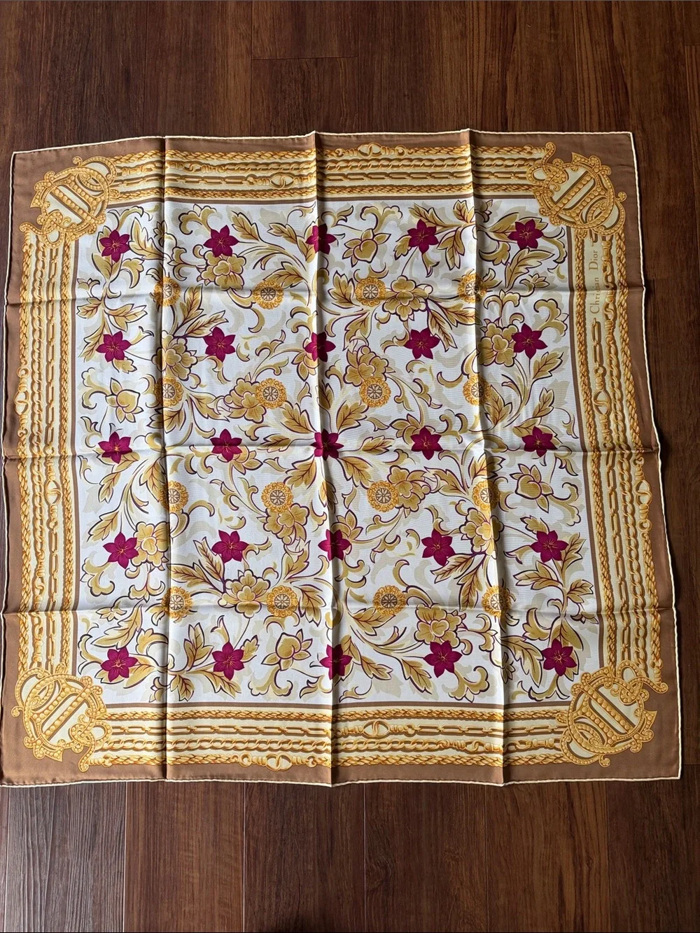 Vintage Christian Dior scarf